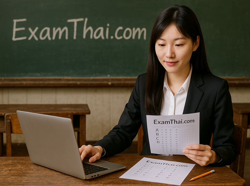 แนวข้อสอบออนไลน์
